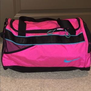 Nike pink basketball bag.